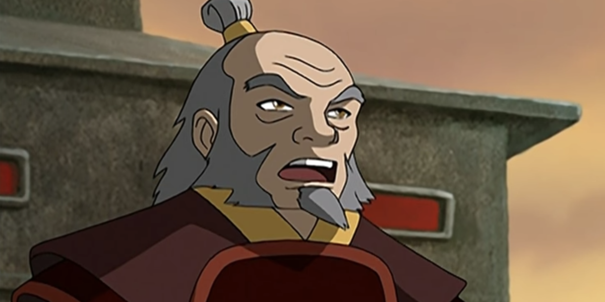 avatar the last airbender pilot uncle iroh mako screenshot