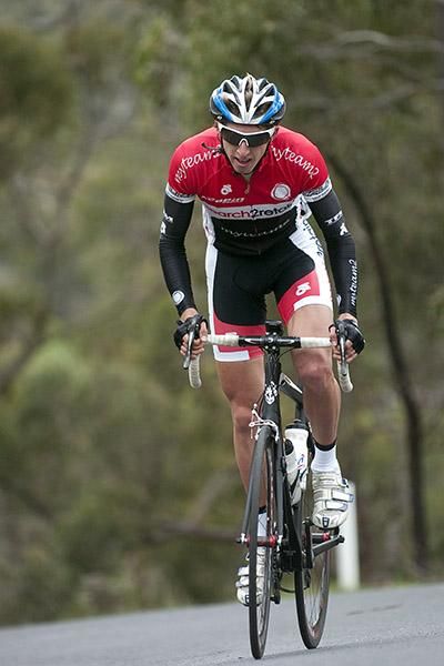 Brodie Talbot (Search2Retain/MyTeam2) was a member of the leading quartet which was eventually caught with a lap to go.
