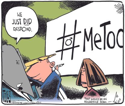U.S. Trump #MeToo response