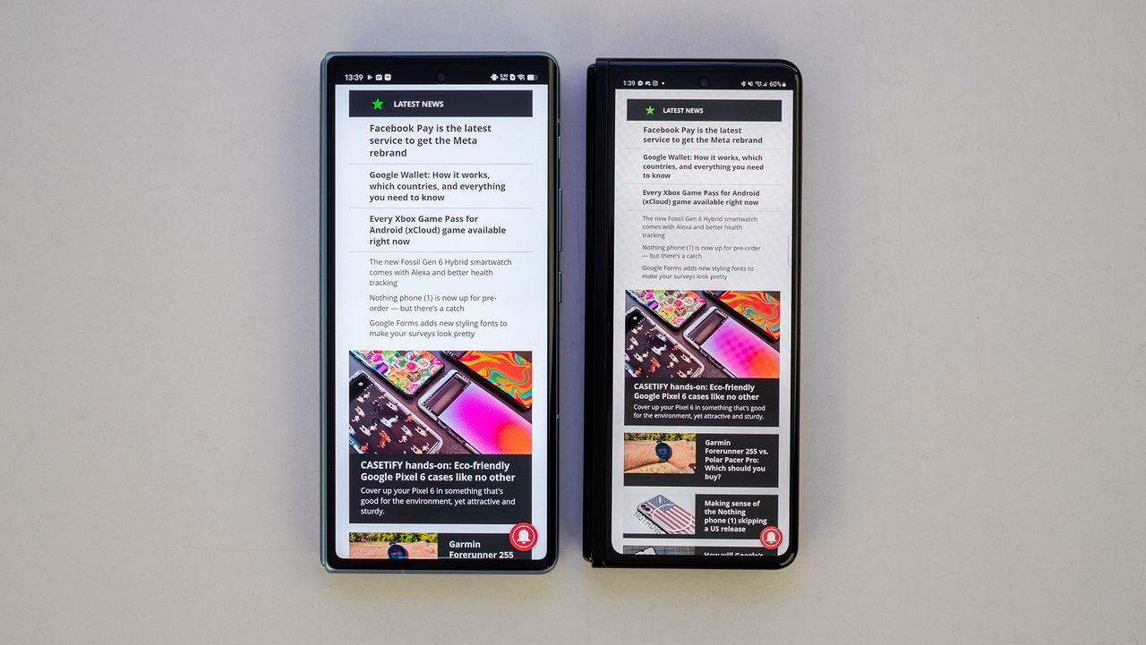 Vivo X Fold versus Samsung Galaxy Z Fold 3 hardware and displays
