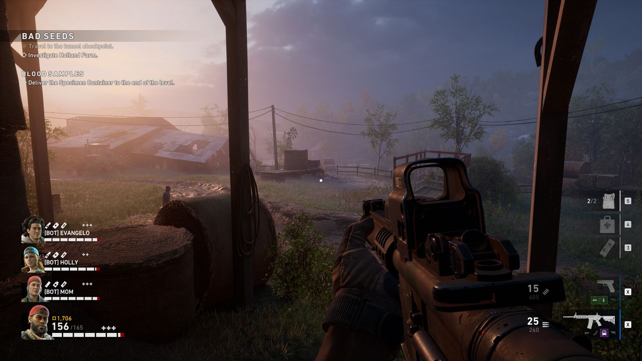 Back 4 Blood settings image quality comparison screenshots