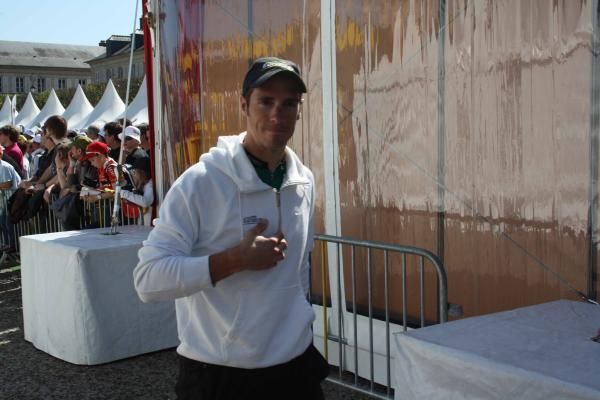 Sebastien Chavanel (Europcar) on the eve of Paris-Roubaix.