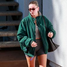Hailey Bieber wearing Set Active