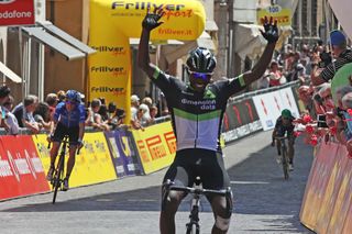 Former Team Rwanda athlete Joseph Areruya was the first Rwandan to win a UCi race at the Baby Giro