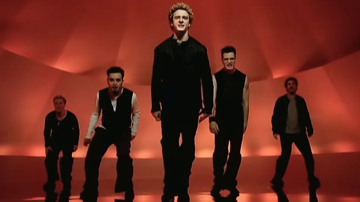 *NSYNC in their music video It&#039;s Gonna Be Me.