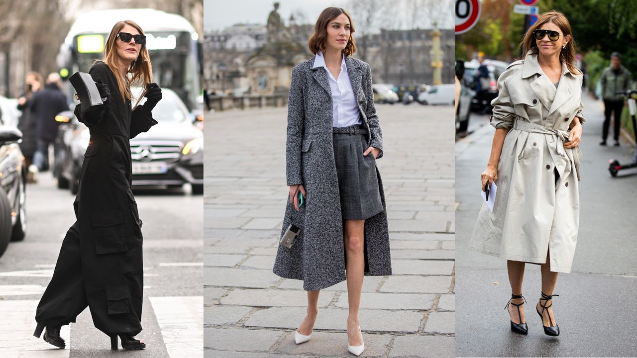 composite image of fashion icons