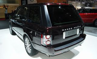 Backside of Range Rover Autobiography Ultimate