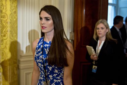 Hope Hicks, new White House communications director?