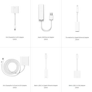 Apple makes and sells a lot of adapters. I don't want another one.