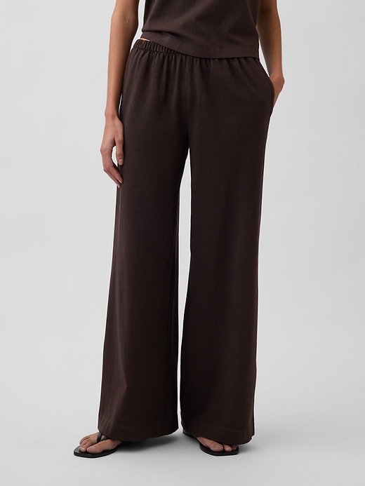 Knit Wide-Leg Pants