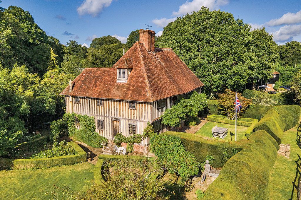 Property for sale with minstrels' gallery: The Paper Mill, Benenden, Cranbrook, Kent.