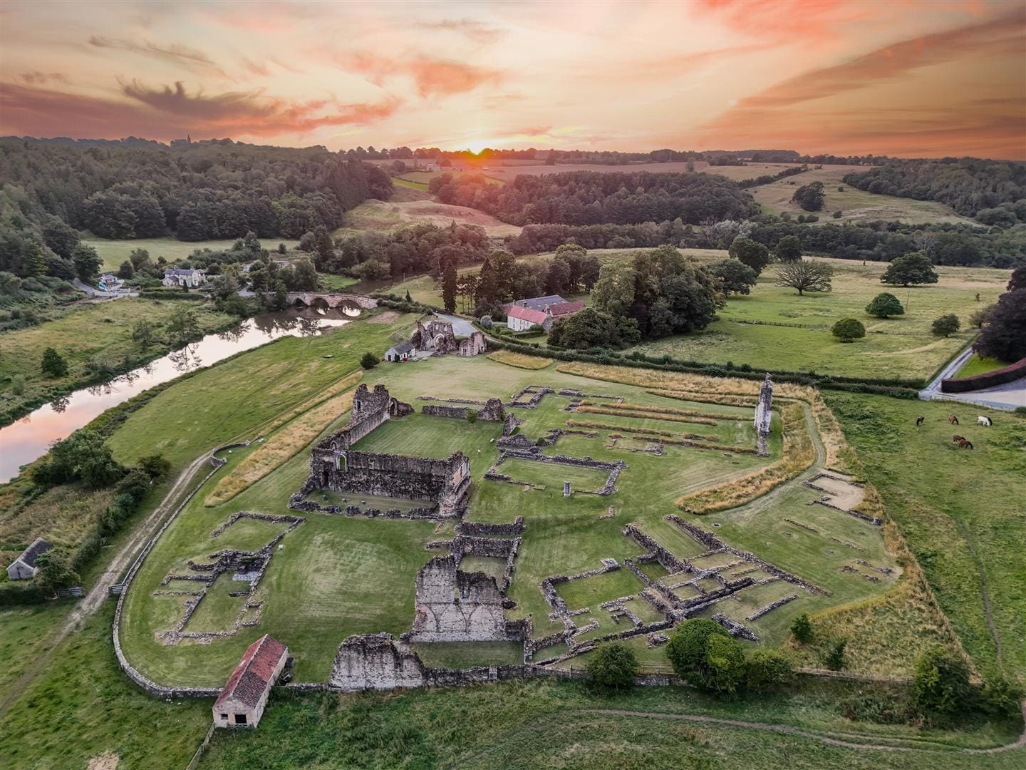 Images of the vast Yorkshire Kirkham Estate