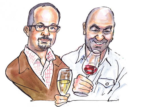 Jon Bonne and Patricio Tapia