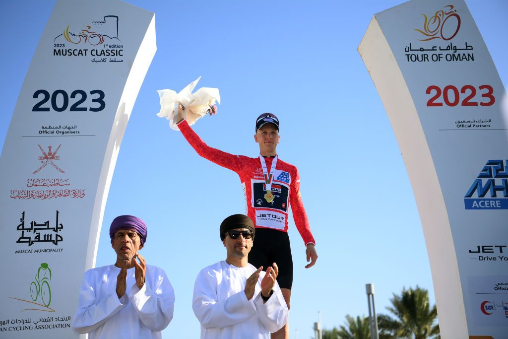 Tim Merlier is the first leader of the 2023 Tour of Oman