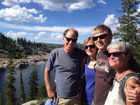 My whole family was in town at the end of July