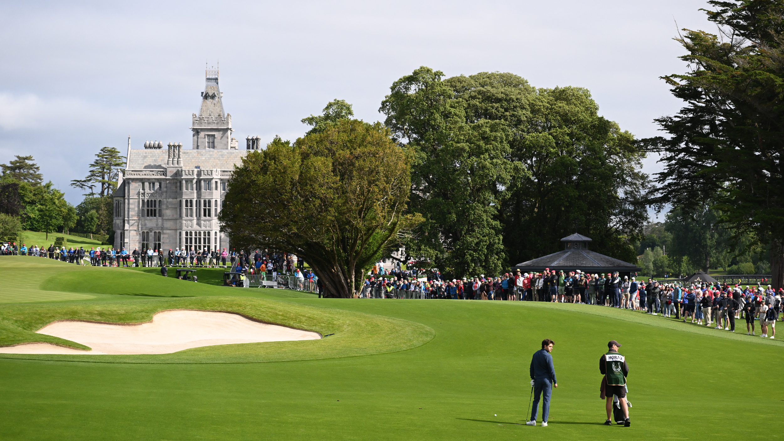 The ninth hole at Adare Manor 