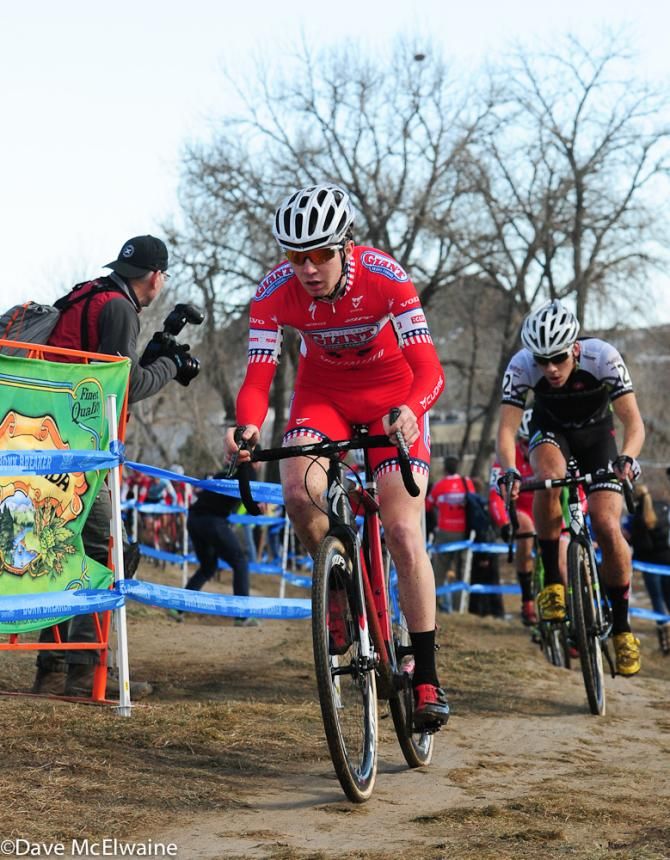 Logan Owen (California Giant Cycling) wasted little time putting his stamp of authority on the race
