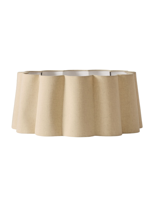 Ruffle Linen Tree Collar