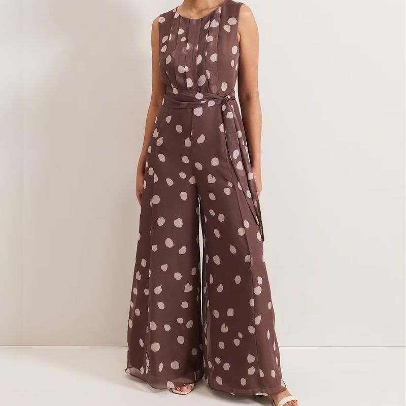 polka dot jumpsuit
