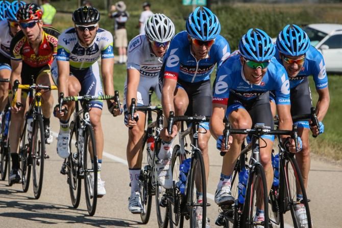 Garmin Sharp didn't want to let a break go up the road early in the day.