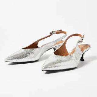 Oliver Bonas Silver Heels