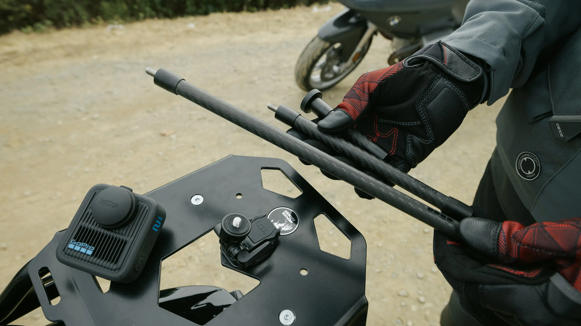 GoPro Max 2 accessories in use