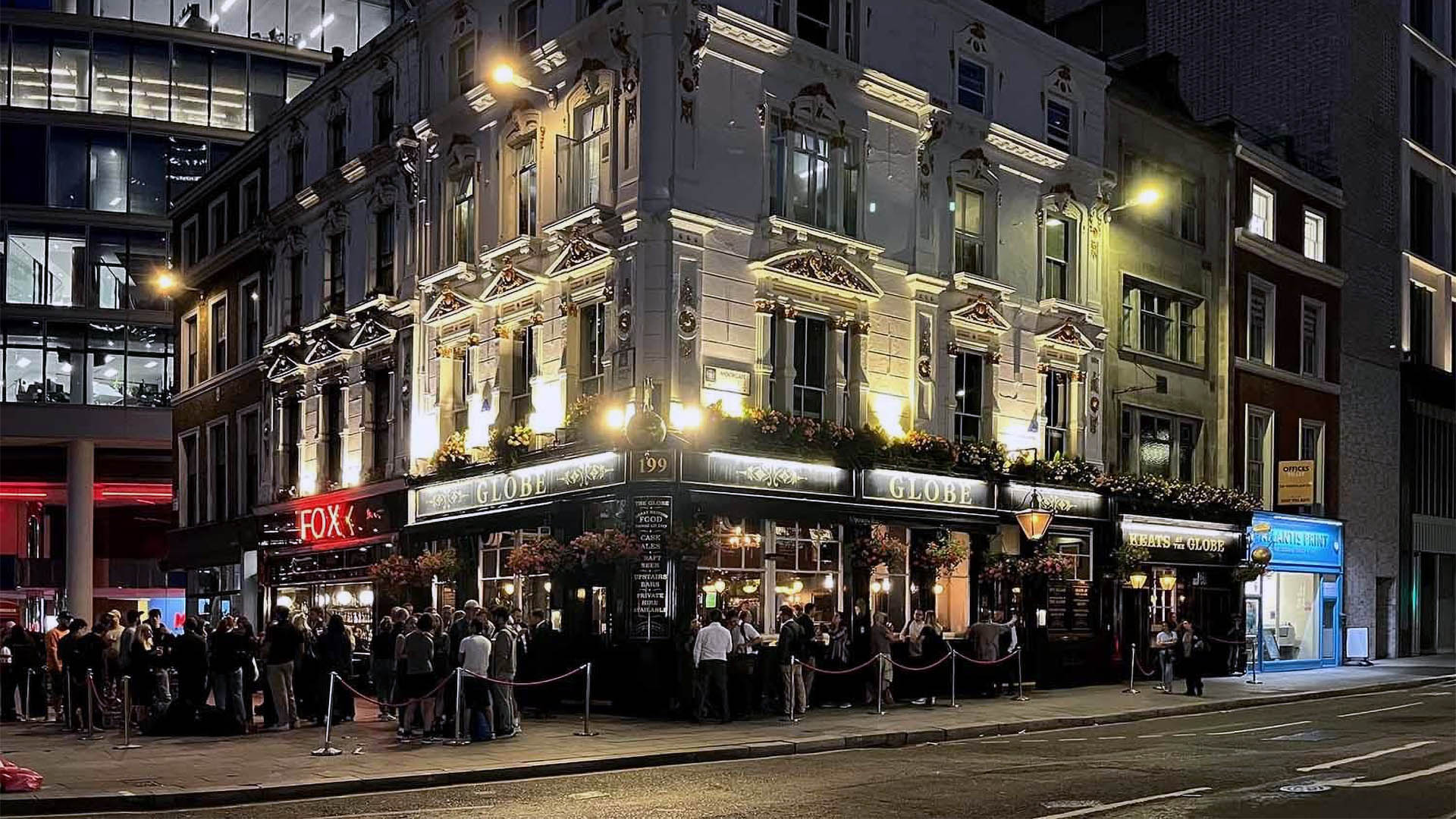 A photo of The Globe pub