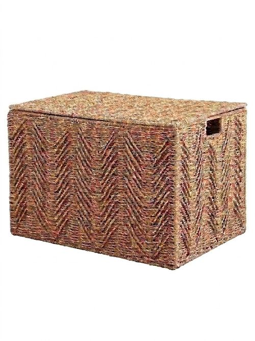 Global Herringbone Storage Trunk