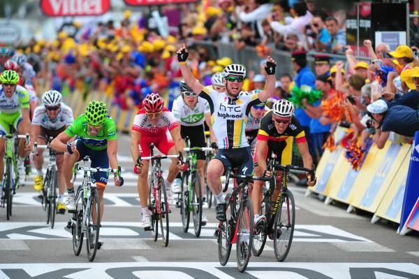 This was Cavendish's sixteenth Tour de France stage win