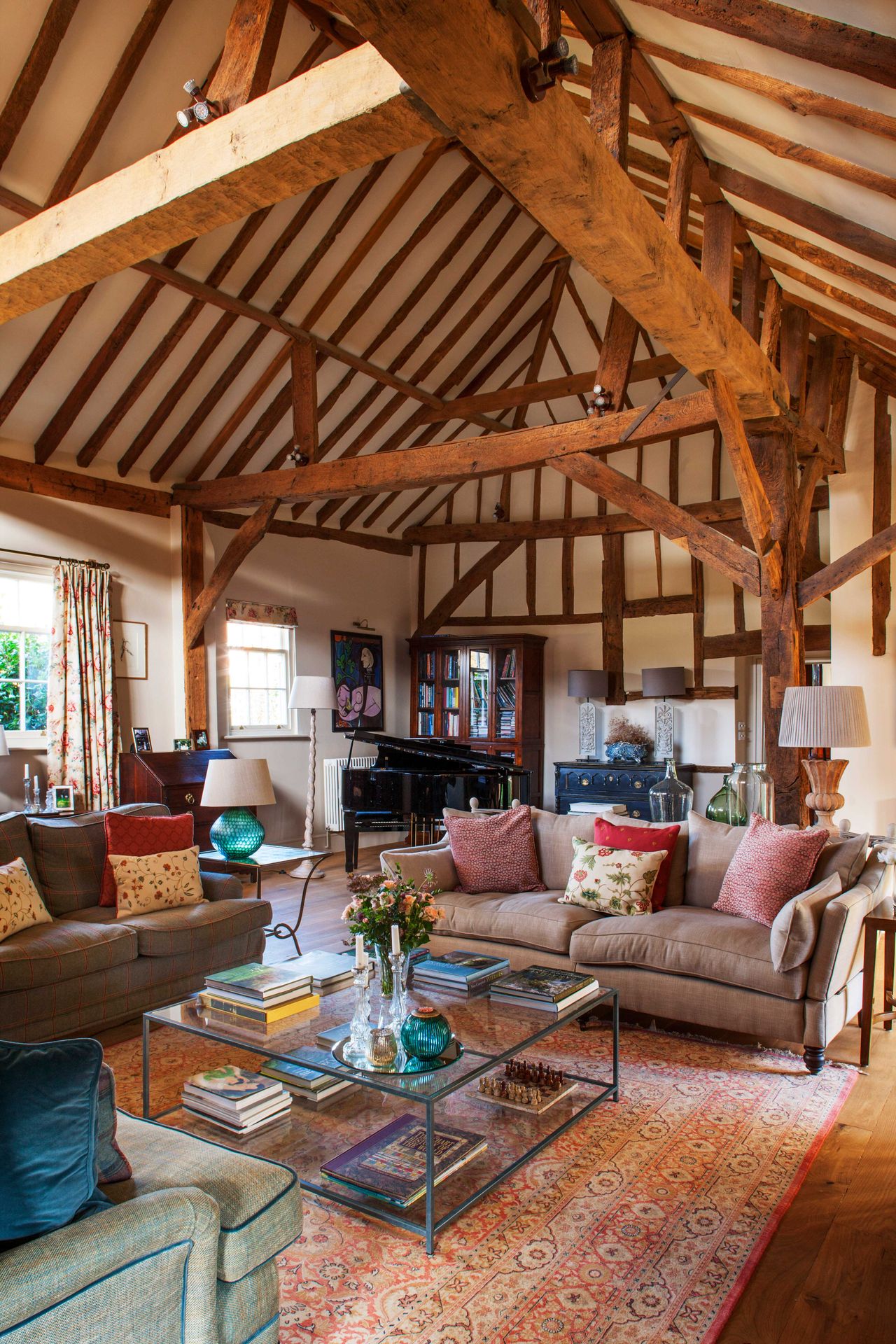 Real home: explore this converted coach house with its stunning timber ...
