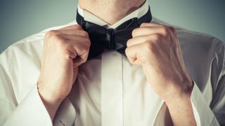 How to tie a bowtie - adjust as necessary