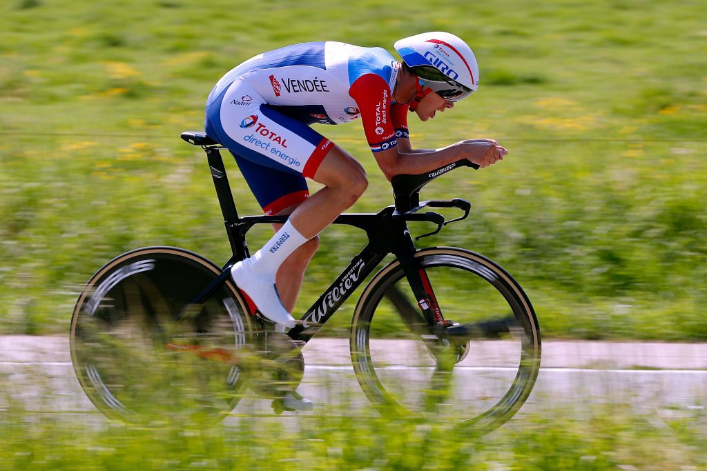 KNOKKEHEIST BELGIUM JUNE 10 Niki Terpstra of Netherlands and Team Total Direct Energie during the 90th Baloise Belgium Tour 2021 Stage 2 a 112km Individual Time Trial stage from KnokkeHeist to KnokkeHeist ITT baloisebelgiumtour on June 10 2021 in KnokkeHeist Belgium Photo by Bas CzerwinskiGetty Images