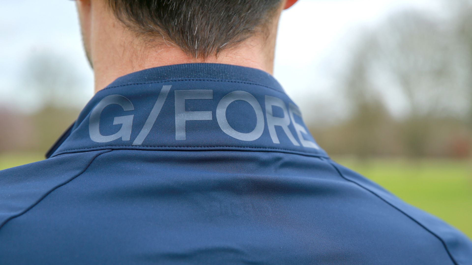 G/FORE Performer Nylon Slim Fit Jacket collar