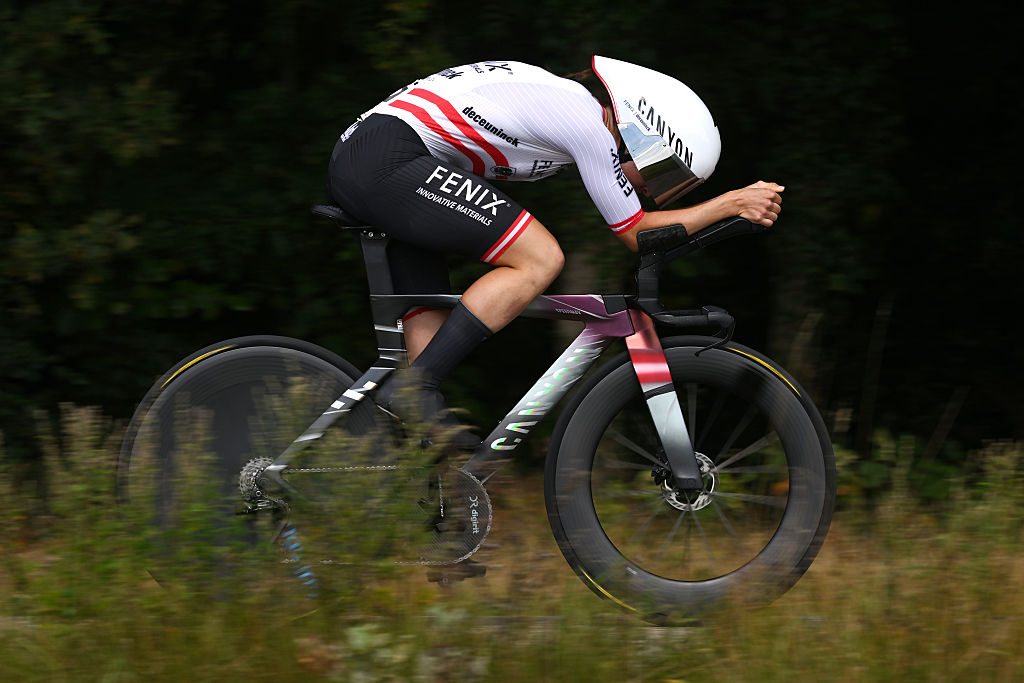 Stage 5 time trial at the Simac Ladies Tour 2025