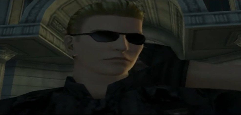 Resident Evil Code Veronica Wesker introduction scene