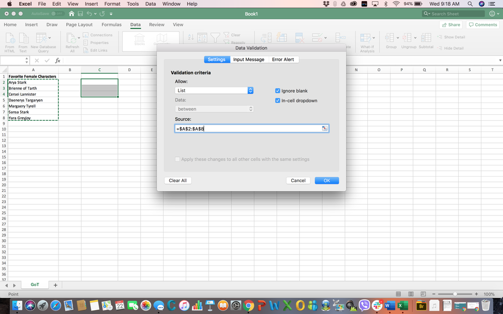 How to create a drop down list in Excel TechRadar