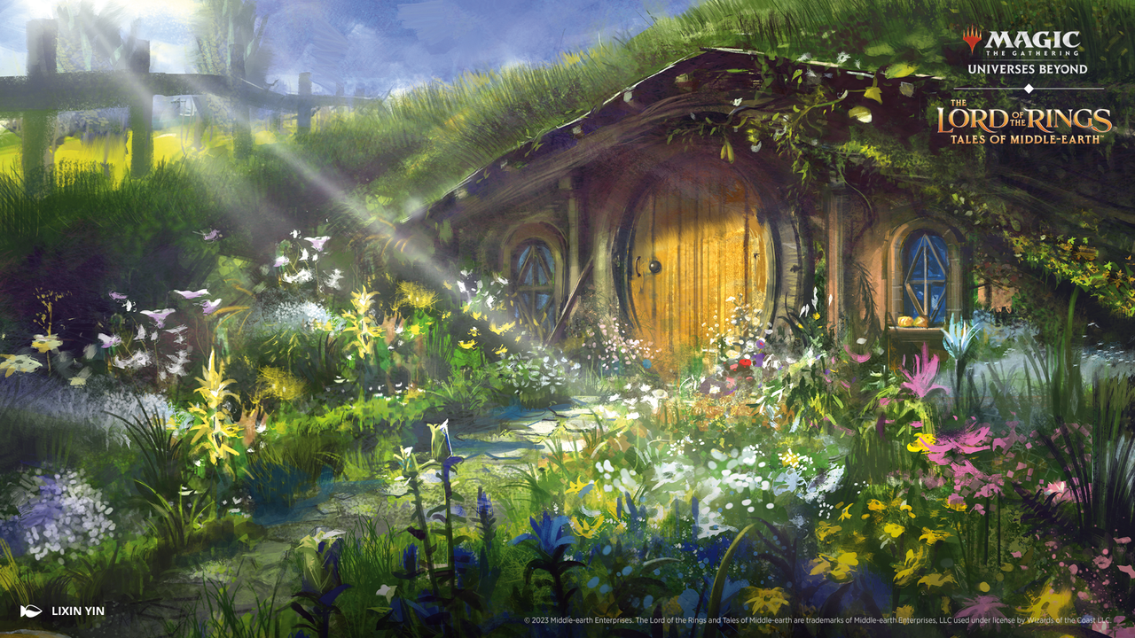 Magic: the Gathering, Lord of the Rings: Tales of Middle-earth - key arts from cards