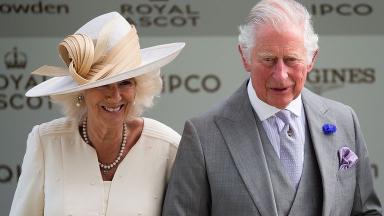 Prince Charles and Duchess Camilla at Royal Ascot