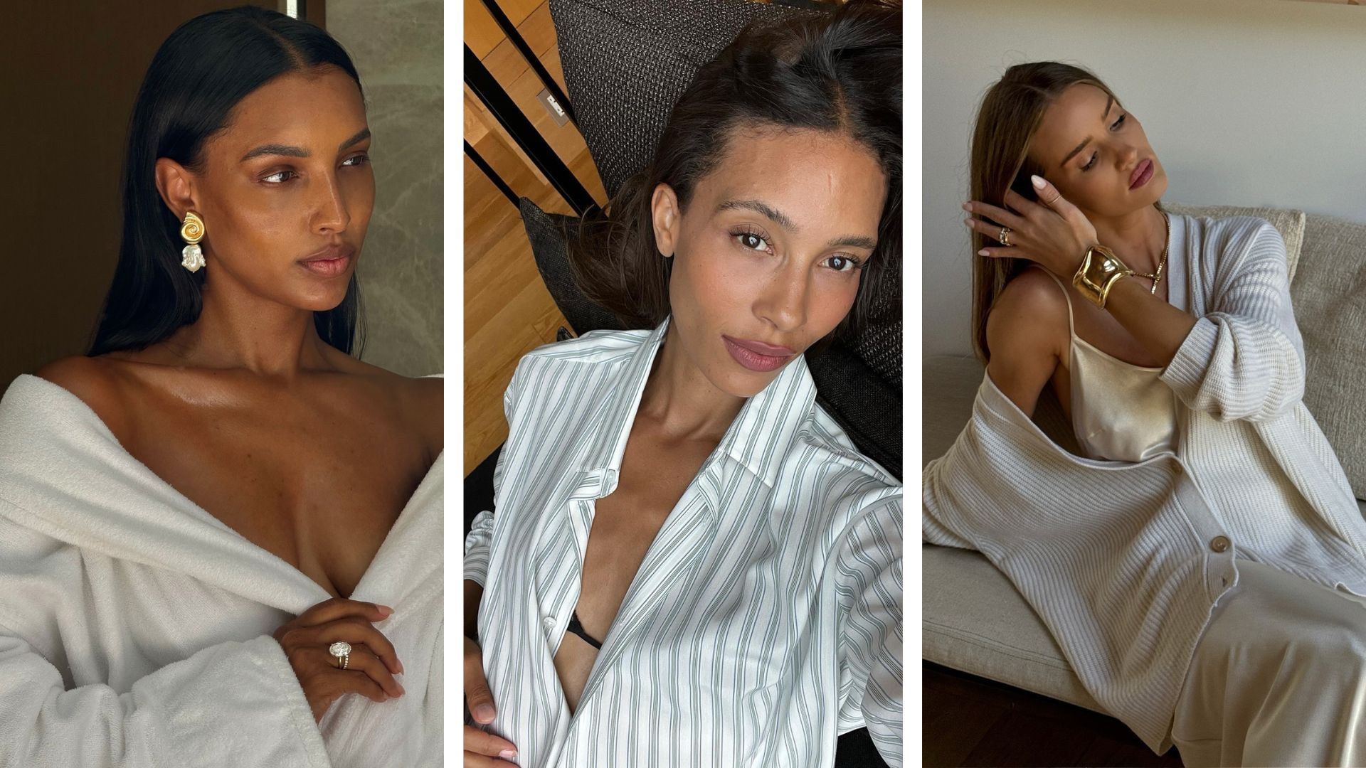 A collage with photos of Jasmine Tookes, TyLynn Nyguyen and Rosie HW