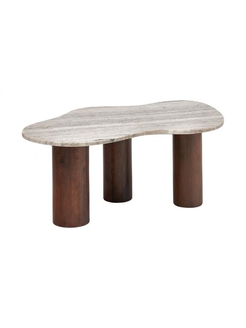 Naruto Organic-Shaped Marble Coffee Table