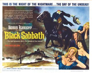 The original Black Sabbath film poster