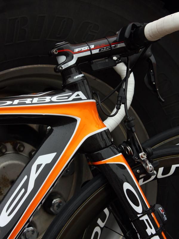 The latest Orbea Orca again features a tapered front end.