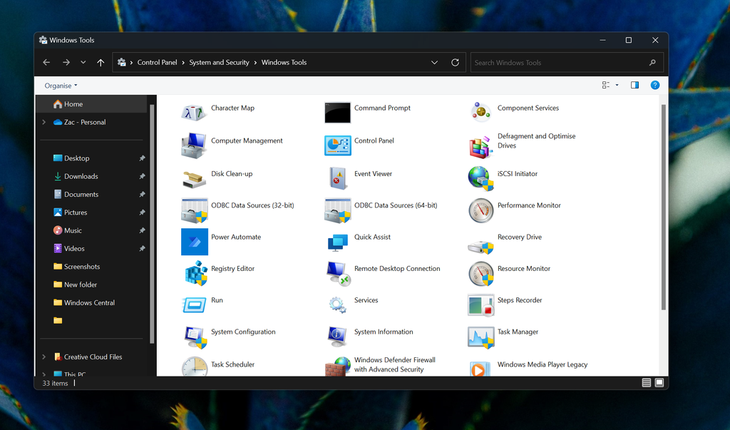 Windows 11 dark mode incomplete