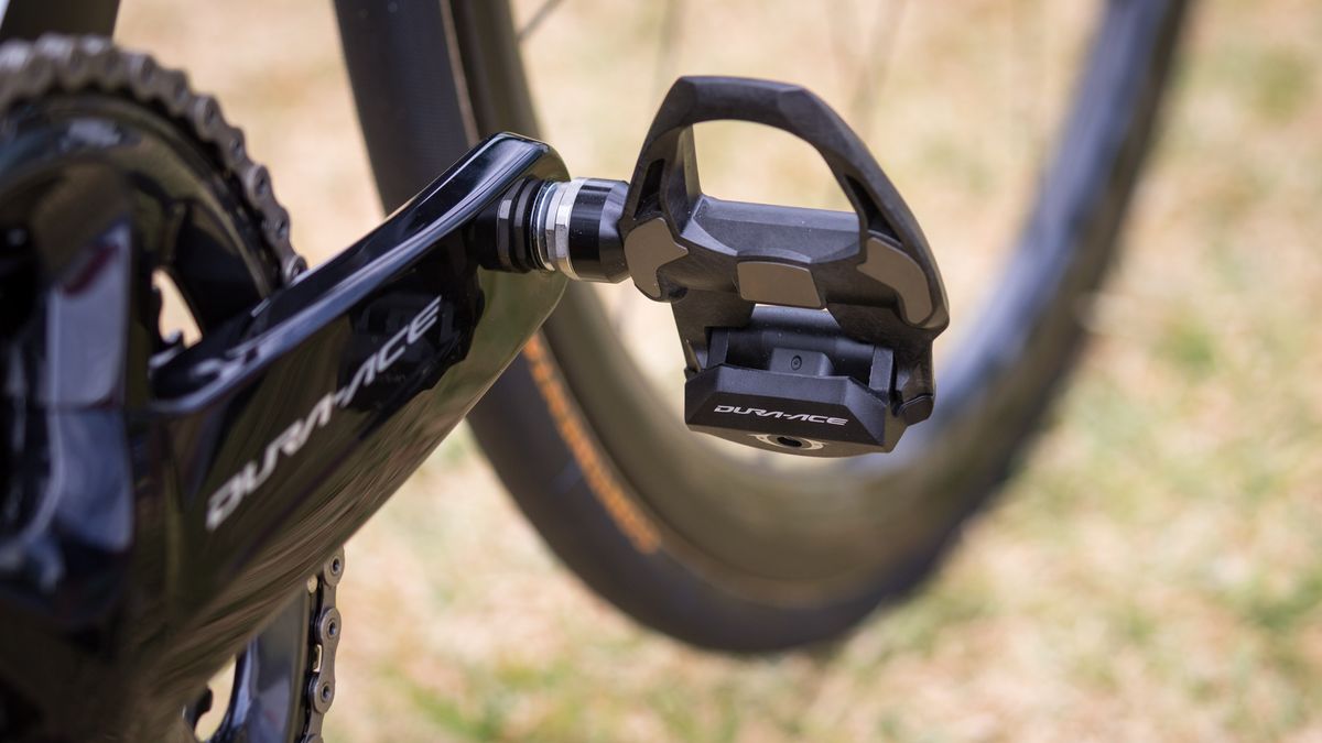 Shimano's Dura-Ace R9100 groupset extends to the pedals