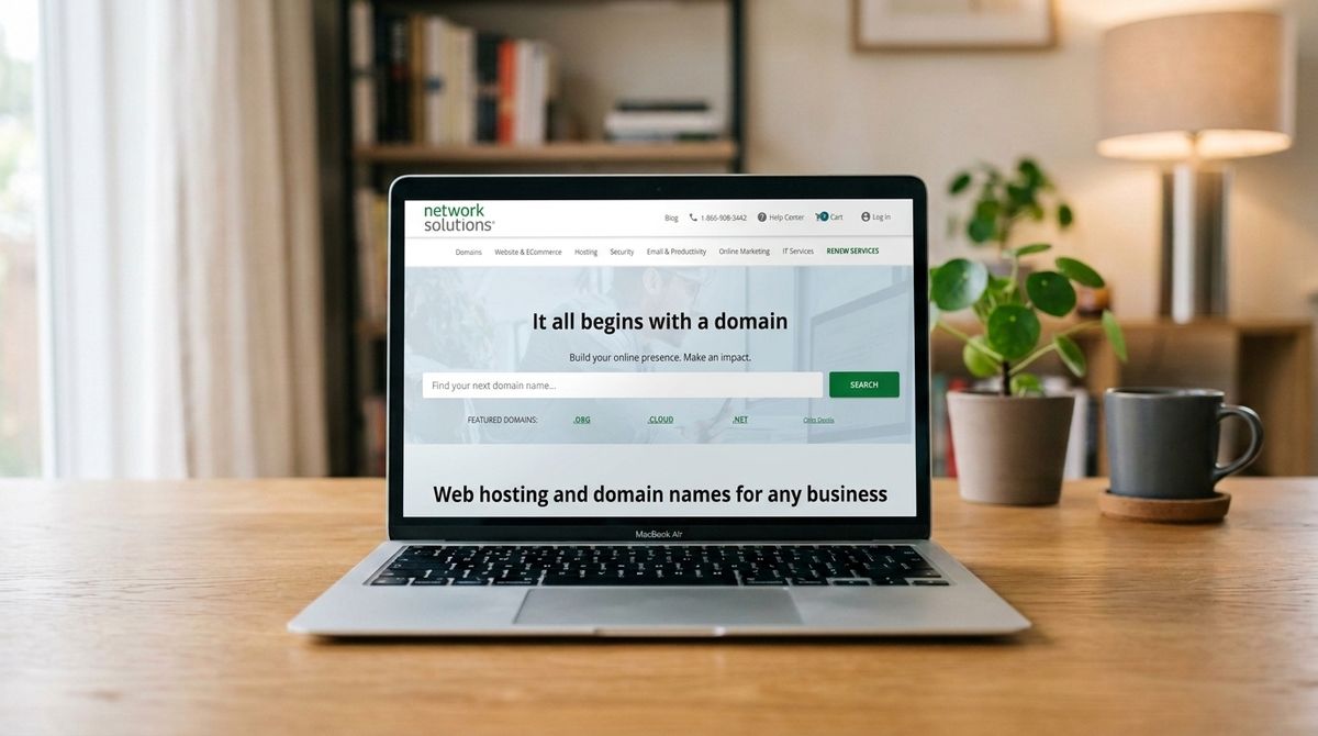 Network Solutions domain registration review