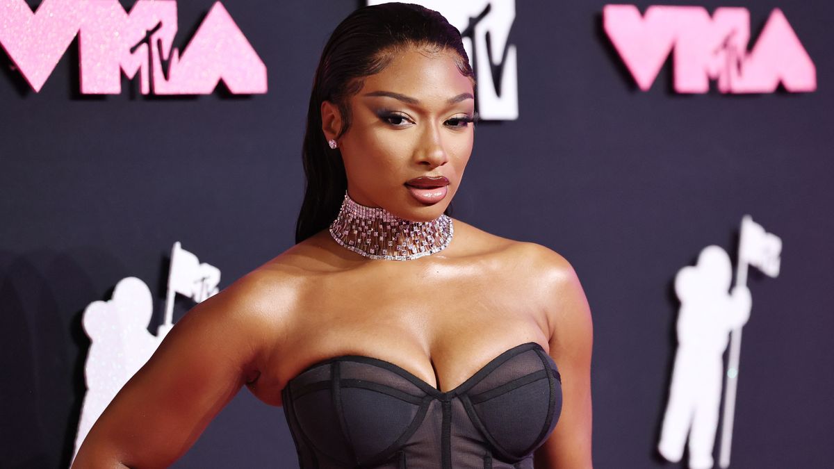 Megan Thee Stallion attends the 2023 MTV Video Music Awards at the at Prudential Center on September 12, 2023 in Newark, New Jersey.