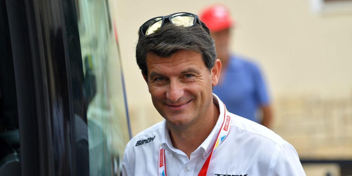 Trek-Segafredo team manager Luca Guercilena