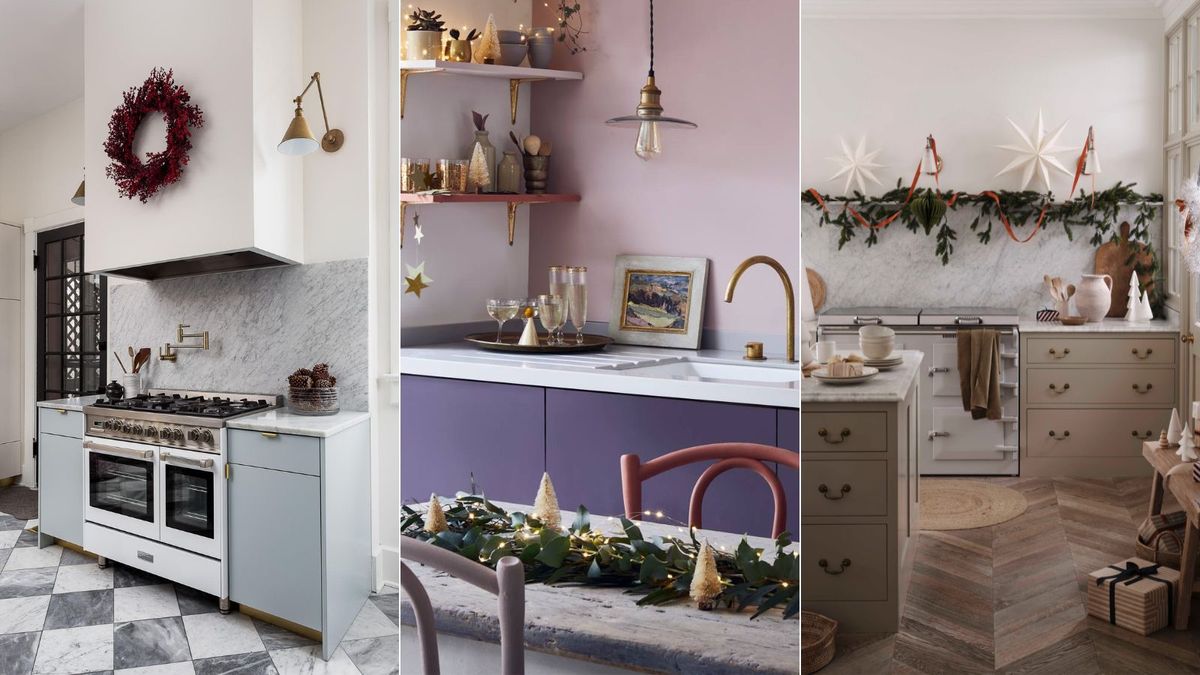 How to decorate a kitchen for Christmas |
