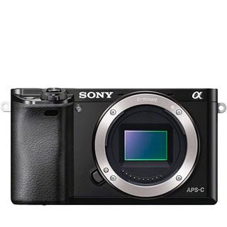 Product shot of Sony a6000, one of the best cameras for beginners