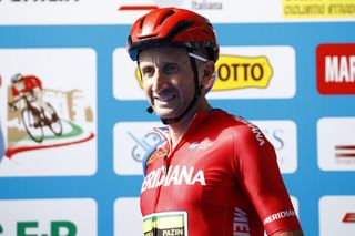 Davide Rebellin (Meridiana Kamen) lines up for the 2019 Italian National Championships road race